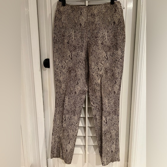 Snake skin printed slim fit trouser - Picture 1 of 2